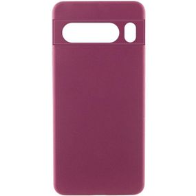 Чохол Silicone Cover Lakshmi Full Camera (AAA) для Xiaomi Poco M7 Pro 5G Бордовий / Plum