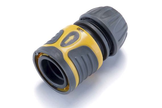 Набор: пистолет-распылитель, коннекторы для шланга 1/2: 1/2 аквастоп, 1/2, адаптер 1/2+3/4 СИЛА