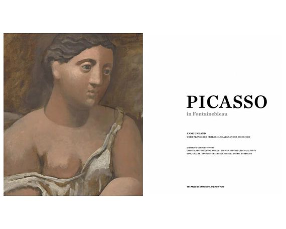 Книга про життя і творчість Пабло Пікассо Picasso in Fontainebleau живопис книги | Зображення 1