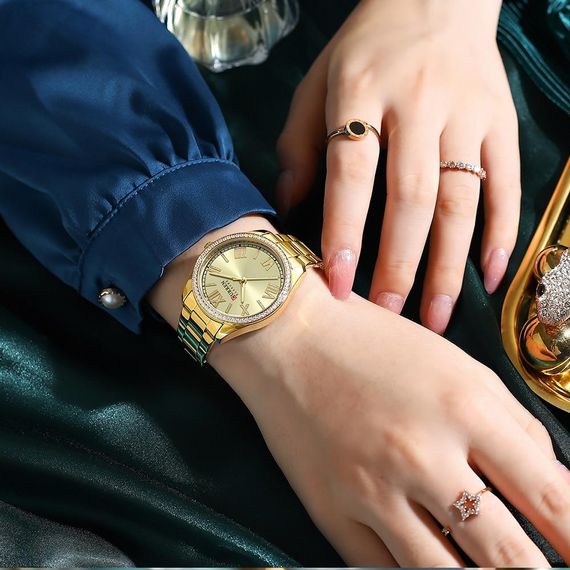 Годинник C1ur1ren 9088 Gold-Gold | Зображення 2