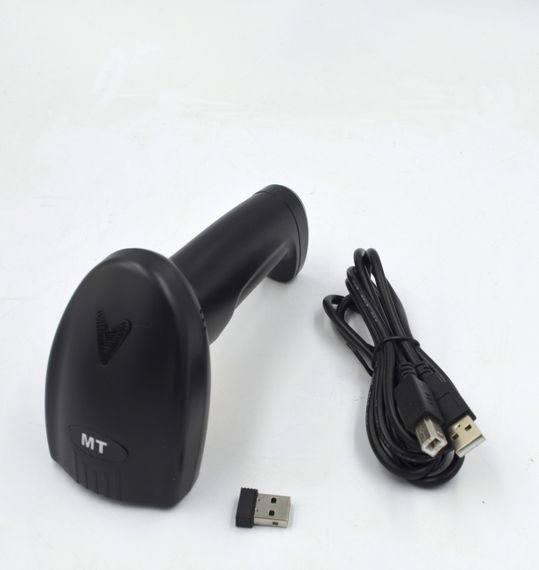 Опт и розница Mobitehnika MT-2358 1D лазерный сканер штрих-кодов беспроводной, 2,4G (проводной) USB