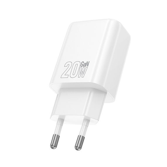 МЗП Hoco N61 Gentle PD20W+QC3.0 (1USB-A/1C) White | Зображення 2