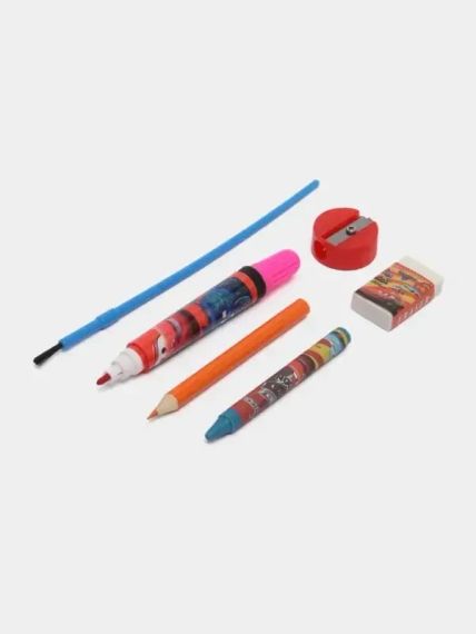 Набор для рисования 46 предметов / Детский набор художника / Набор для детского творчества | Зображення 2