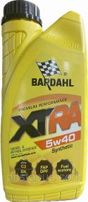 Моторна олива BARDAHL XTRA 5W40 C3 VW 505.01 MB 229.51 BMW Longlife-04 1л.