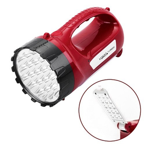 Переносной светодиодный фонарь светильник с аккумулятором YJ 2820 ТР, 19+15 LED, зарядка 220 В
