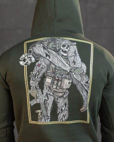 Худі CELEO на флісі Paramedic олива ВТ7993 | Зображення 2