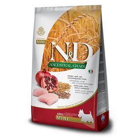 Сухой корм с курицей для собак малых пород Farmina N&D Dog Chicken & Pomegranate Adult Mini, 800 гр