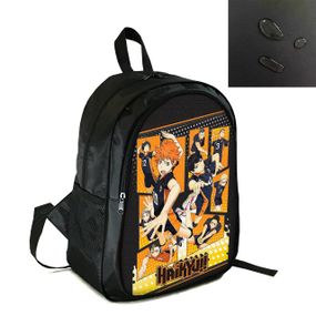 Рюкзак городской/школьный 38×28 см с принтом Аниме Волейбол!/Haikyuu!! два отдела, детский, подростковый, мужской, женский (4103)