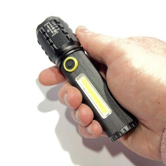 Фонарик ручной WI-249 аккумуляторный C71/C81-P50-COB | Зображення 1