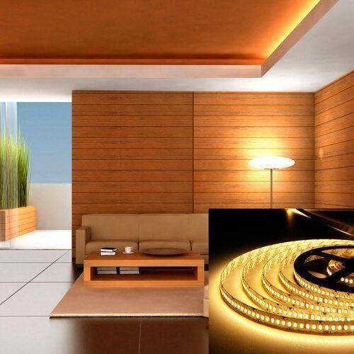 Світлодіодна стрічка OEM ST-12-2835-240-WW-20 тепла біла, негерметична, 1м | Зображення 1