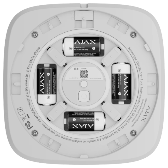 Ajax EN54 FireProtect (Sounder/VAD) red пожежний світлозвуковий "ВИХІД" Cповіщувач | Зображення 2