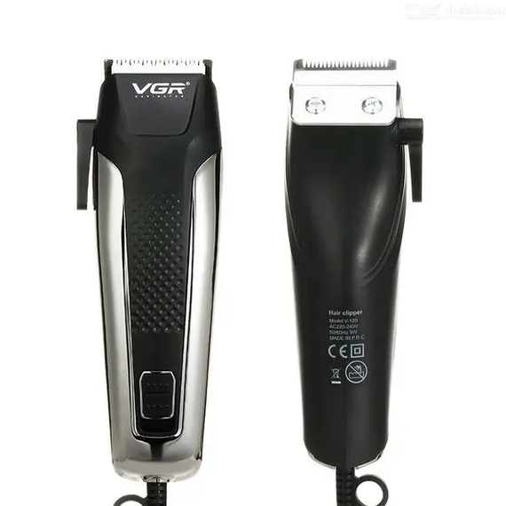Машинка для стрижки волосся VGR V 120 / Професійна машинка для стрижки + 8 насадок та ножиці | Зображення 1