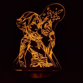 Акриловий світильник-нічник Сяо жовтий tty-n000377