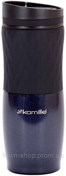 Термокружка Kamille Gottfried 500мл с TPR вставкой KM-2047 | Зображення 1