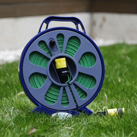 Шланг 15-метровый поливочный с катушкой и распылителем BB-4302 | Поливочный набор | Зображення 2
