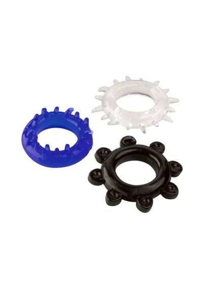 Набір ерекційних кілець - Triple C-Ring Set Color | Зображення 1