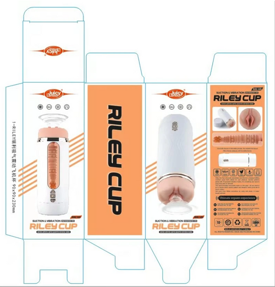 Автоматичний мастурбатор Riley Auto-sucking/ Vibrating Male Masturbato Sex Aura | Зображення 7