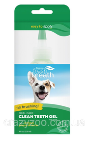 Гель для ухода за полостью рта для собак TropiClean Fresh Breath Clean Teeth Gel 118 мл 001008