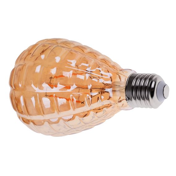Лампа светодиодная LED 6W E27 COG WW SL Amber 220V | Зображення 3