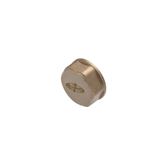 Заглушка усиленная LexLine 1/2" РВ латунная УК1001-В | Зображення 2