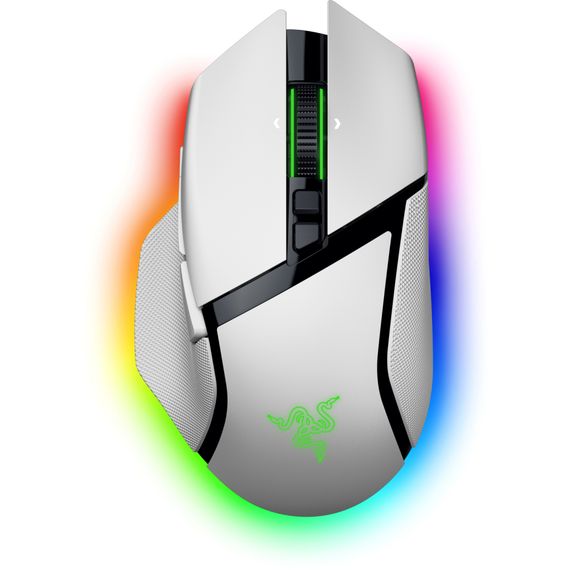 Мишка Razer Basilisk V3 Pro 35K Wireless/Bluetooth White (RZ01-05240200-R3G1)