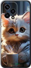 Чохол на Huawei Honor 200 Lite Білий кіт "5646u-3728-2448"
