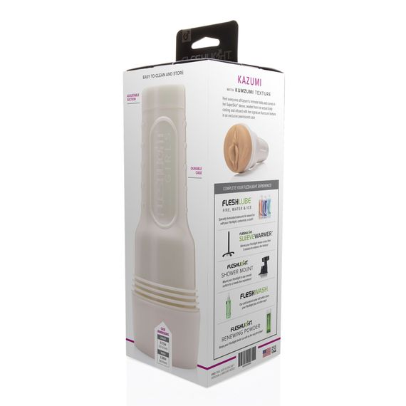 Мастурбатор Fleshlight Girls: Kazumi — Kumzumi, зі зліпка вульви | Зображення 6
