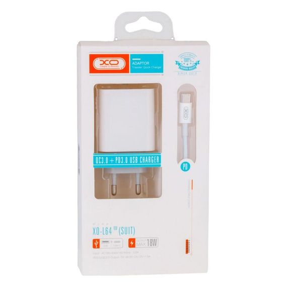 Зарядне устройство Quick Charge 3.0 XPRO L64 Type-C to Type-C 18W (33593-01_179) | Зображення 2