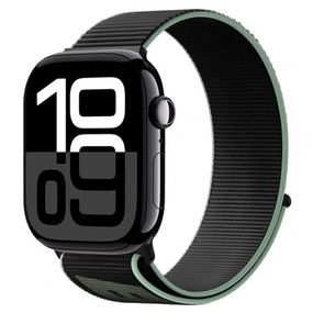 Ремінець BlueO Woven Nylon Sport для Apple Watch 38/40/41/42mm(ser.10) Black