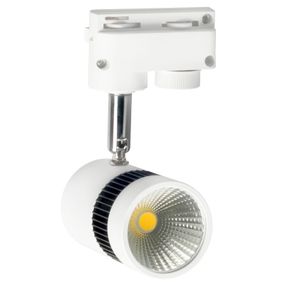 Светильник трековый поворотный LED KW-56/10W WW WH/BK