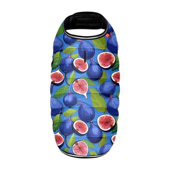 Курточка-накидка для собак WAUDOG Clothes, малюнок "Інжир", XL, А 47 см, B 68-80 см, С 42-52 см | Зображення 2