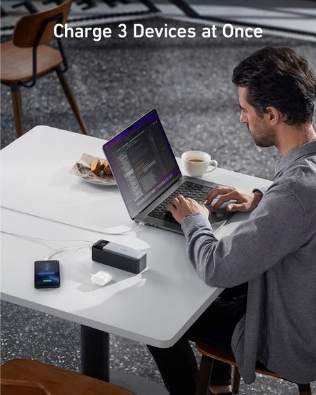 Портативний зарядний пристрій Anker PowerCore 737 GaNPrime 24000 mAh Black | Зображення 4