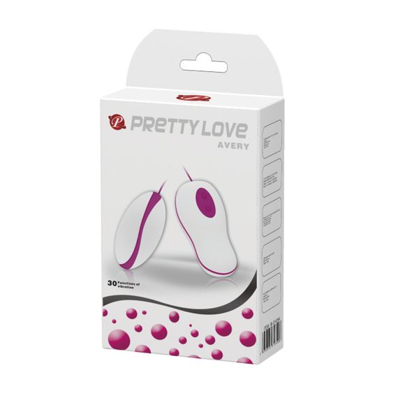 Віброяйце - Pretty Love Avery Vibrating Egg Pink | Зображення 8