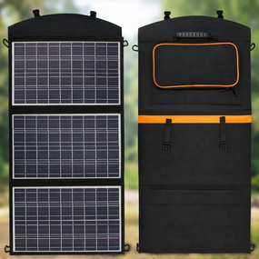 Складная Солнечная Панель 100w / Портативная солнечная панель на 3 секции с USB 100W