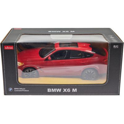 Радиоуправляемая игрушка Rastar BMW X6 1:14 красный (99260 red) | Зображення 8