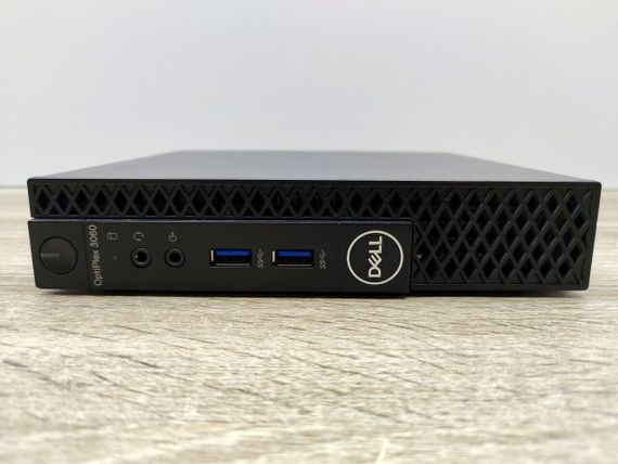 Неттоп Dell OptiPlex 3060 Micro USFF / Intel Core i5-8500T (6 ядер по 2.1 - 3.5 GHz) / 8 GB DDR4 / 240 GB SSD / Intel UHD Graphics 630 / Блок питания б/у | Зображення 1