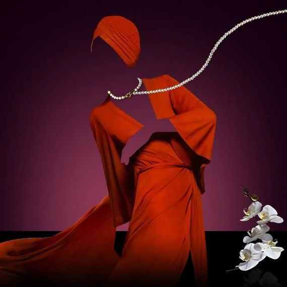 Фіксатори для рук та ніг Lockink із перлів , білі Sex Aura | Зображення 1