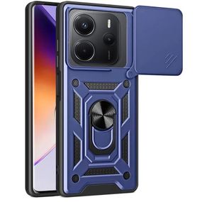 Чохол Ummi Camshield Serge Ring для Xiaomi Redmi Note 14 4G (Europe version) Синій