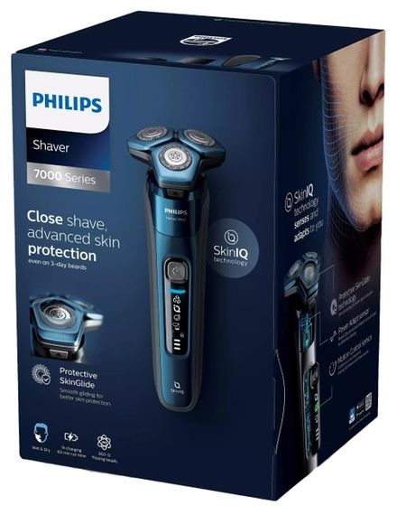 Електробритва Philips 7000 S7882-55 синя | Зображення 3