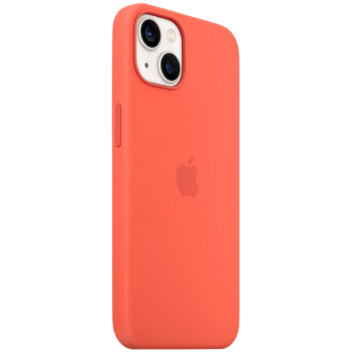 Apple MagSafe Silicone Case для iPhone 13 Nectarine | Зображення 2