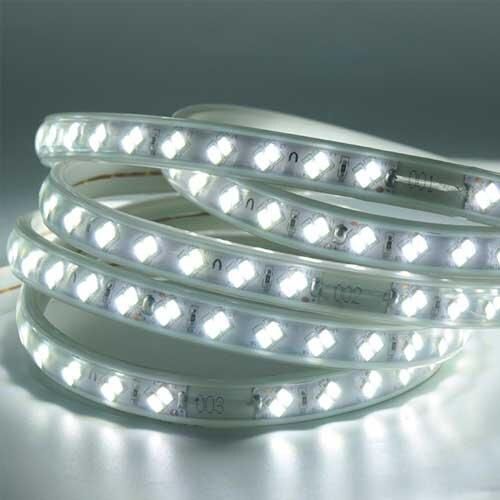 Світлодіодна LED стрічка 220V IP68 5730-120 Series "S", Білий (5500-6000К) | Зображення 1