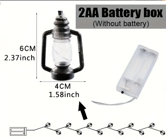 Гірлянда Ліхтарики 20 | Зображення 1