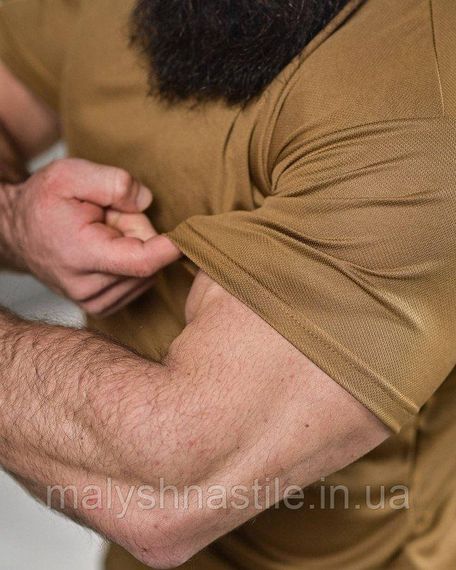 Тактична футболка для відведення поту veres койот ДЛ6295 | Зображення 3