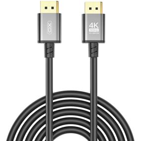 Кабель мультимедийный DisplayPort to DisplayPort 5.0m v1.2 tranish XO (GB018B-DP.tranish)