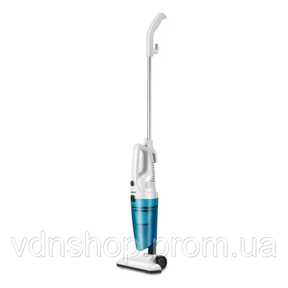 Пилосос вертикальний ручний для дому 900 Вт циклонний для сухого прибирання 1.2 л Блакитний SK-13013