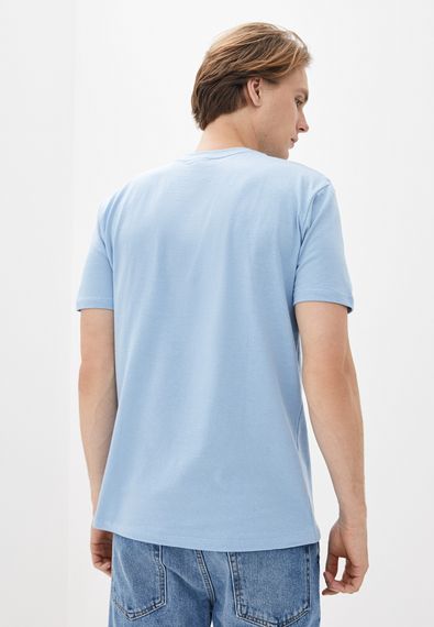 Футболка чоловіча базова блакитний, 3XL | Зображення 1