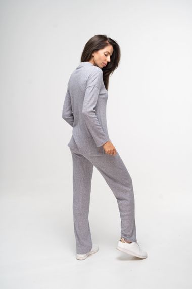 Костюм лапша жіночий сірого кольору, 2XL | Зображення 1