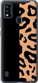 Чехол на ZTE Blade A51 Пятна леопарда "4269u-2506-17620"