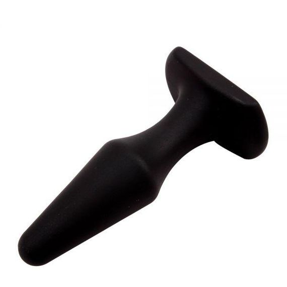 Анальна пробка унісекс 10х2,7см Chisa Novelties Black Mont soft touch | Зображення 2