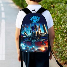 Рюкзак дитячий Трансформери «Transformers» 34х27см, міський ранець для хлопчика з принтом (00564)